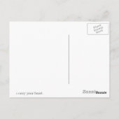 お運ハート ポストカード (裏面)