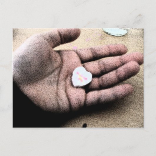 お運ハート ポストカード (正面)