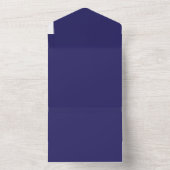 お部屋のインテリアをスタイリッシュなブルーで演出 オールインワン招待状 (内側)