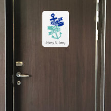 お部屋のドアをクルーズ気分に！「Let's Get Nauti」クルーズドアデコレーションマーカー