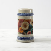 お部屋を彩る カラフルなガーベラデイジーの花束 ビールジョッキ (中央)