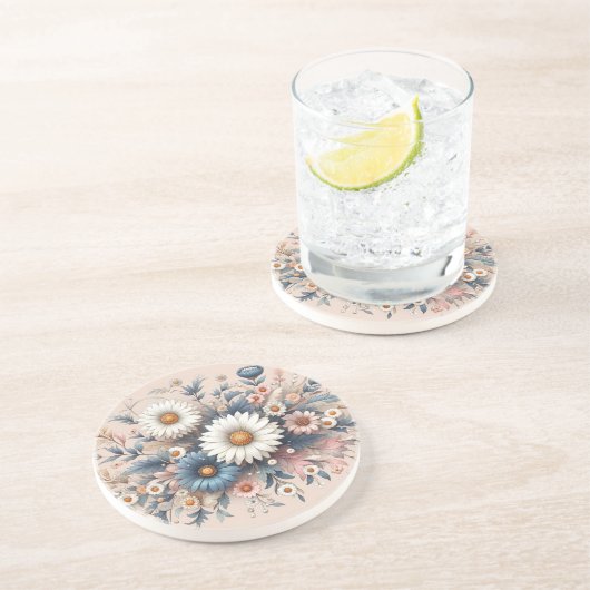 お部屋を華やかなダイシーの花で変身させて コースター (側面)