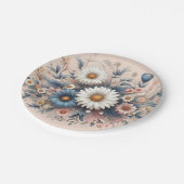 お部屋を華やかなダイシーの花で変身させて ペーパープレート (アングル)