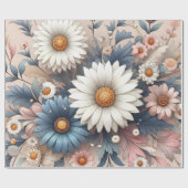 お部屋を華やかなダイシーの花で変身させて ラッピングペーパー (フラット)