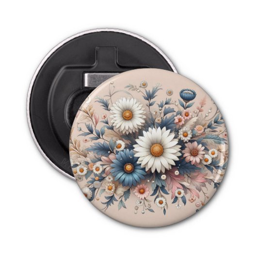 お部屋を華やかなダイシーの花で変身させて 栓抜き (正面)