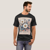 お部屋を華やかなダイシーの花で変身させて Tシャツ (正面フル)
