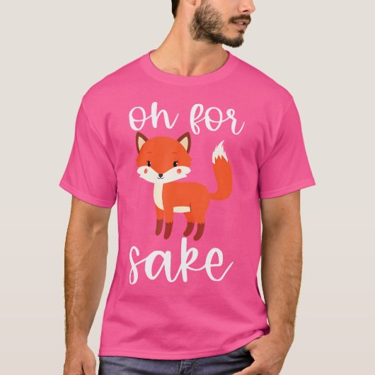お酒おキツネ Tシャツ (正面)