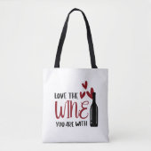 お酒が好おもしろいき トートバッグ (正面)