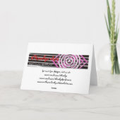 お酒のグリーティングカード カード (裏面)