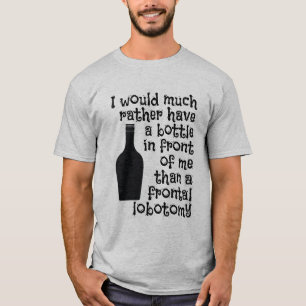 お酒のシャツ – スタイルと色を選択 Tシャツ