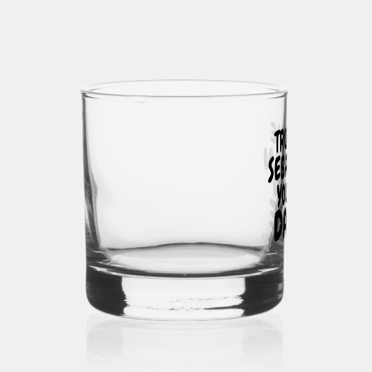 お酒の好き嫌いパーソナライズされたを言え ウイスキーグラス (右)