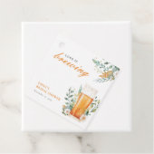 お酒の愛が育まれている ブライダルシャワー フェイバータグ (インサイチュ)