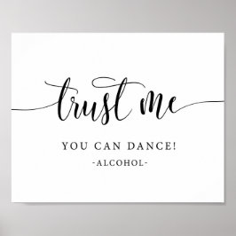 お酒の看板を結婚踊れよ ポスター