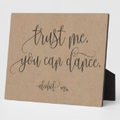 お酒の看板を踊れよ結婚う フォトプラーク (側面)