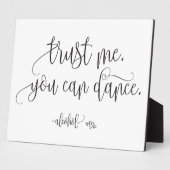 お酒の看板を踊れよ結婚う フォトプラーク (側面)