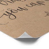 お酒の看板を踊れよ結婚う ポスター (角)