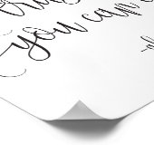 お酒の看板を踊れよ結婚う ポスター (角)