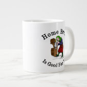 お酒はおいしい ジャンボコーヒーマグカップ (正面右)