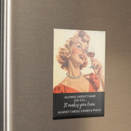 お酒は太らない マグネット