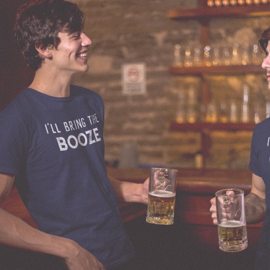 「お酒を持ってくる」結婚披露宴 Tシャツ