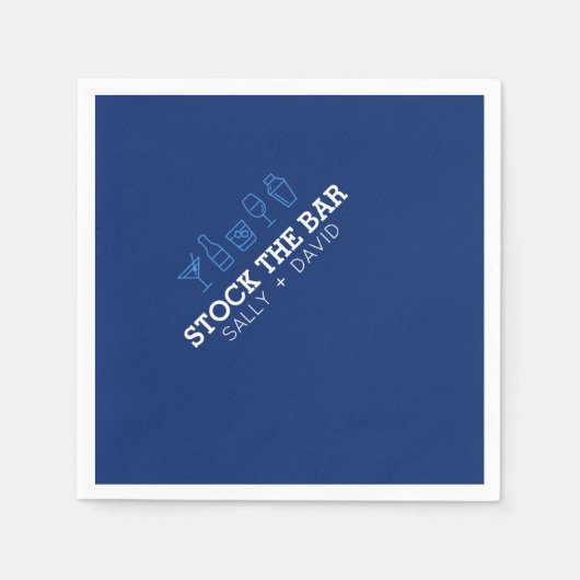 お酒を揃えよう カクテルナプキン スタンダードカクテルナプキン (正面)