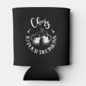 お酒を注ぐための乾杯 缶クーラー (裏面)