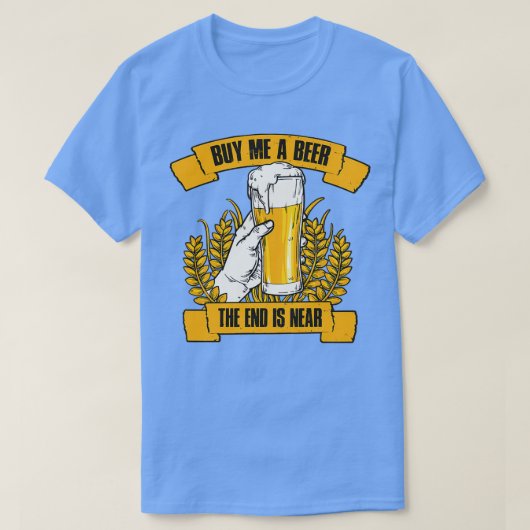 お酒を買ってくれ!おもしろい独身最後のパーティーギフト2 Tシャツ (デザイン正面)