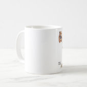 お酒を飲ませてくれ コーヒーマグカップ (正面左)