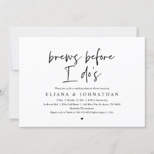 お酒を飲む前に、のリハーサル・ディ結婚ナーを作る 招待状