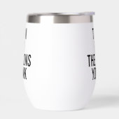 お酒を飲む理由で母さんに (左面)