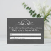 お酒、食事、そして下手なダンスの黒板招待状 招待状 (スタンド正面)