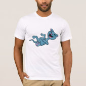 お金からのおもしろいな猫の漫画"KP"はおもしろいです Tシャツ (正面)