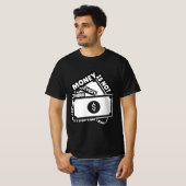 お金がすべてを語る、私は聞く Tシャツ (正面フル)