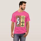 お金がなければハニーもなし Tシャツ (正面フル)