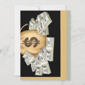 お金が入ってくる 招待状 (裏面)