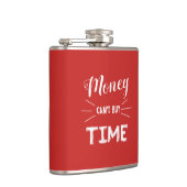 お金が時間に買ならぬ フラスク (右)