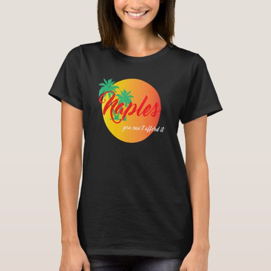 お金が無い Tシャツ (正面)