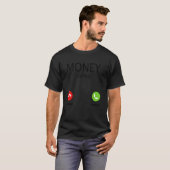 お金が鳴る 断る 受け入れる Tシャツ (正面フル)
