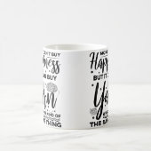 お金で幸せは買えませんが毛糸は買えます 編み物 コーヒーマグカップ (中央)