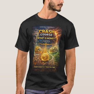お金とは何かについてのクラッシュコースシリーズTシャツ Tシャツ