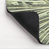 お金について終日考えて下さい。 マウスパッド (コーナー)