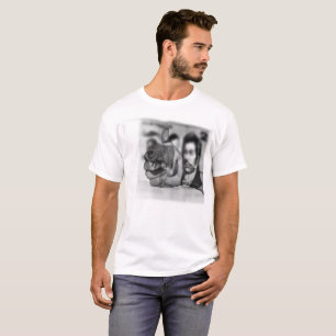 お金には親指が立つ、メンズホワイトTシャツ Tシャツ