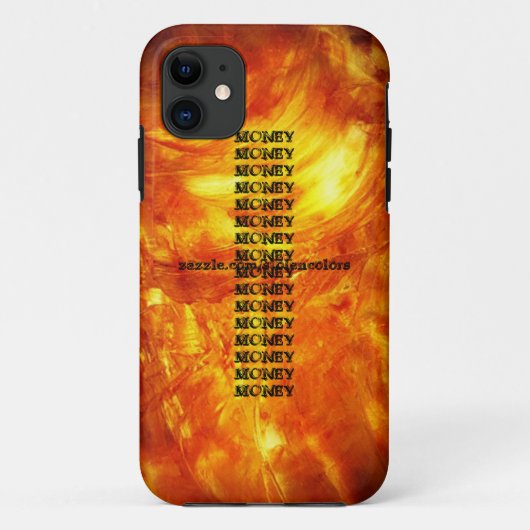 お金に包まれたiPhone 5 カー Case-Mate iPhoneケース (裏面)