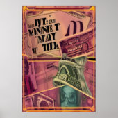 お金に関して | AIアートポスター ポスター (正面)