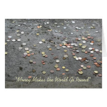 "お金のあたりで"は行かせます世界を