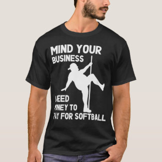 お金のためにビジネスに集中しろ Tシャツ