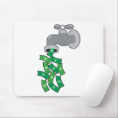 お金のコック マウスパッド (マウス)