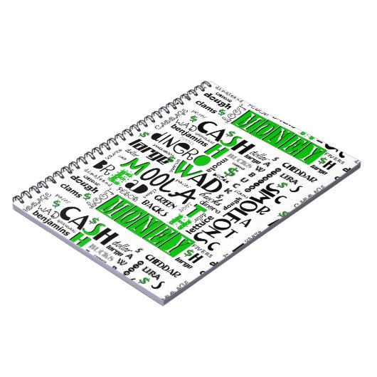 お金のスパイラルのノートブックを表示 ノートブック (左側)