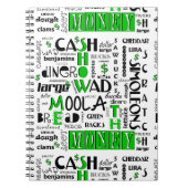 お金のスパイラルのノートブックを表示 ノートブック (正面)