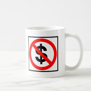 お金のハイウェーの印無し コーヒーマグカップ